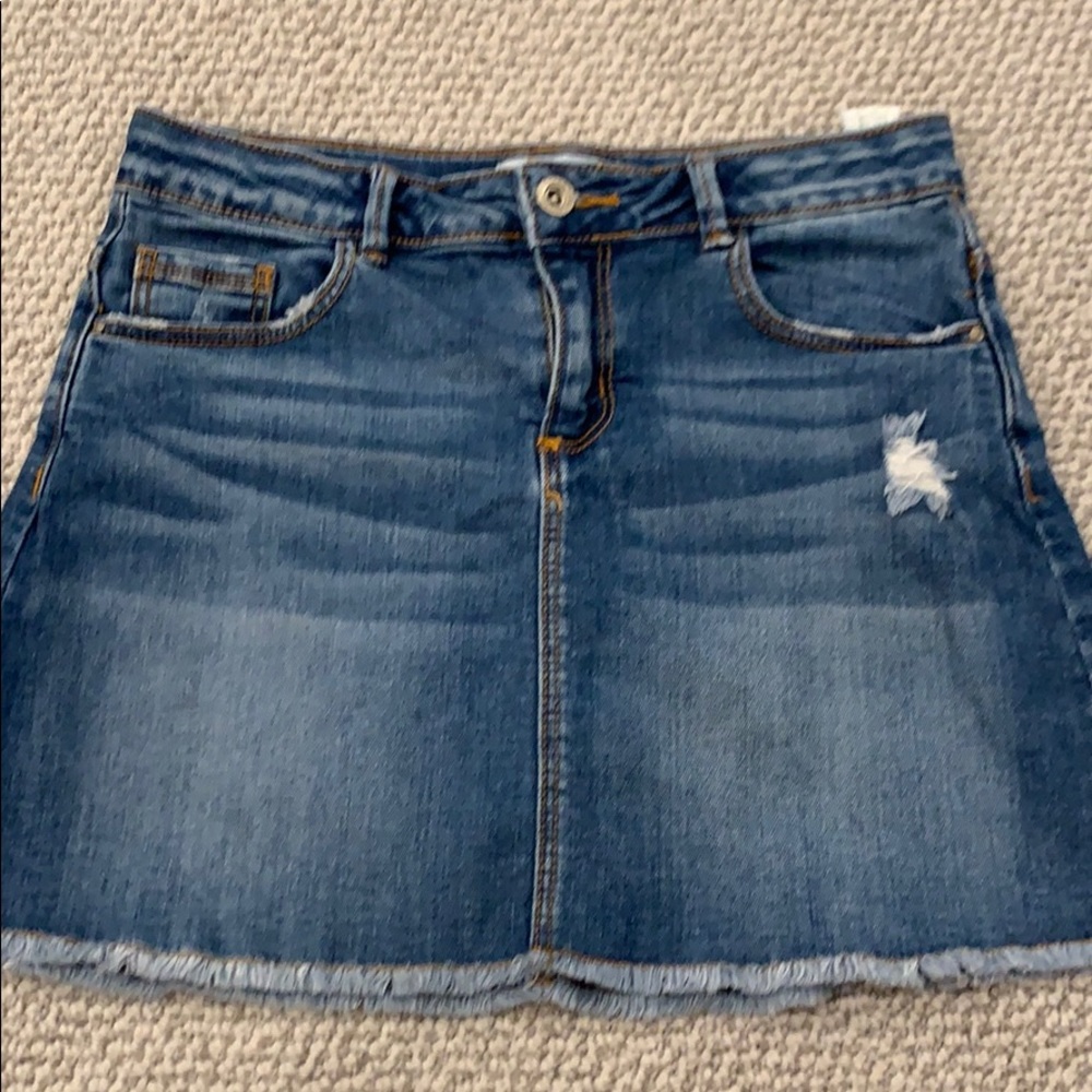Zara denim skirt